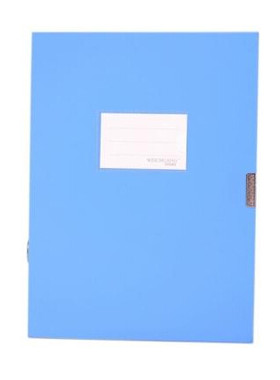 伟和826 A4 3寸 档案盒 文件盒 55mm资料盒 粘扣PVC档案盒