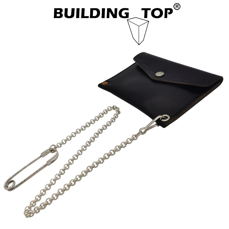 BUILDING TOP楼顶欧美潮流嘻哈机能纯银别针裤链腰链子挂链财布链