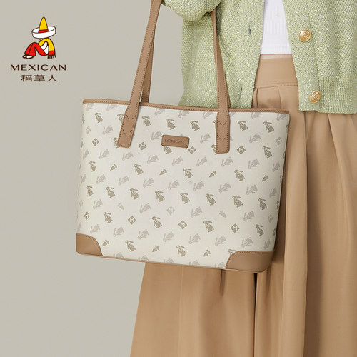 稻草人托特包时尚百搭通勤