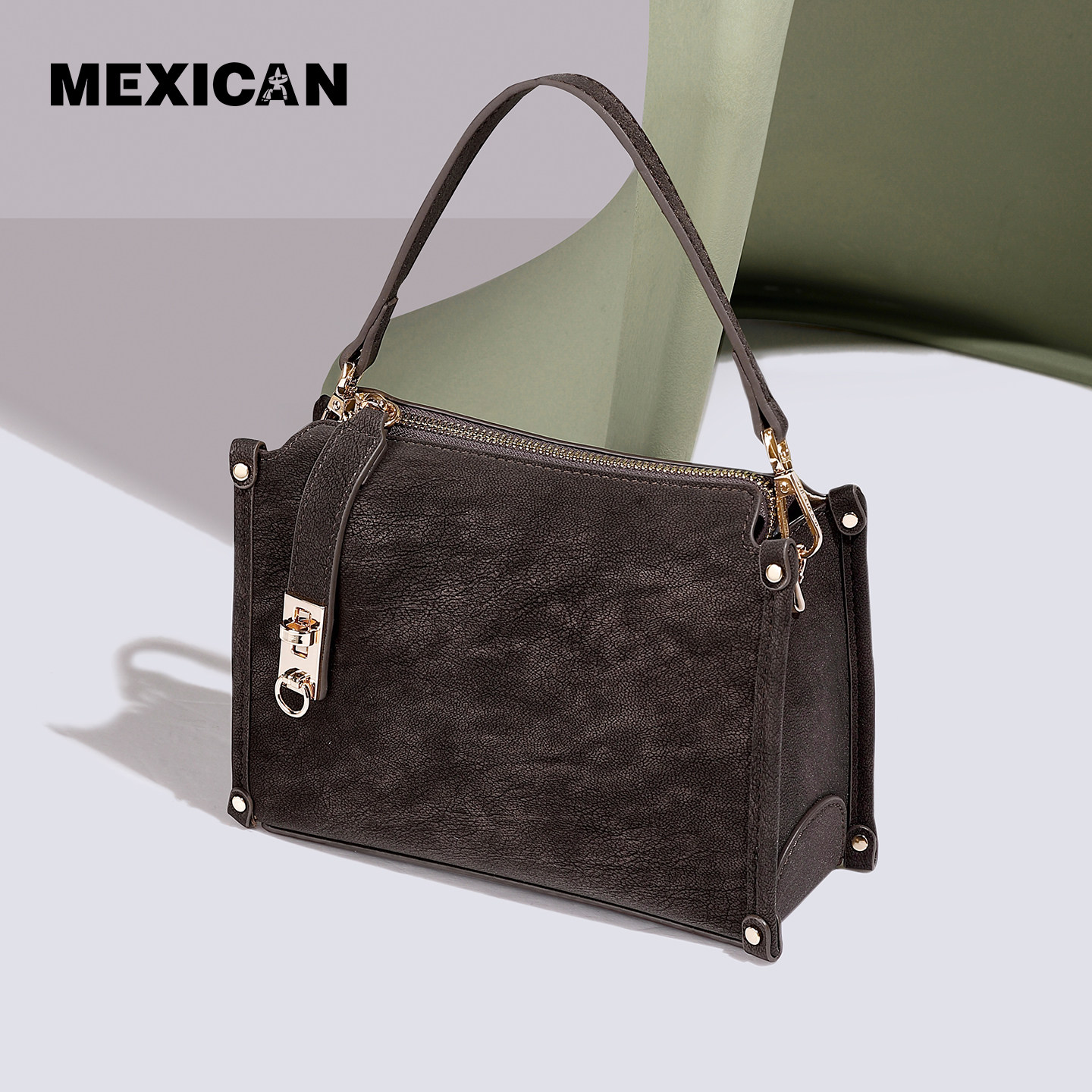 稻草人包包女士2025冬季新款复古手提包大容量通勤百搭单肩斜挎包