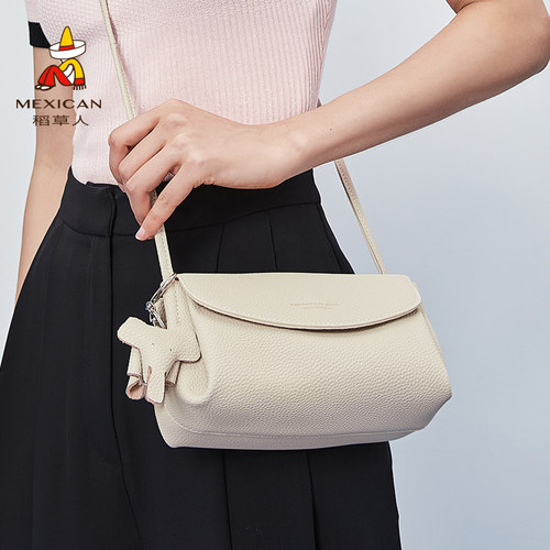 稻草人包包夏季2022新款真皮百搭