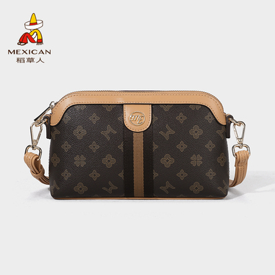 稻草人包包女新款时尚单肩包斜挎小方包高级质感简约百搭通勤女包