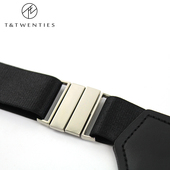 吊袜夹固定袜夹腿环男 可调节金属扣吊带扣夹 吊袜带女丝袜防滑夹