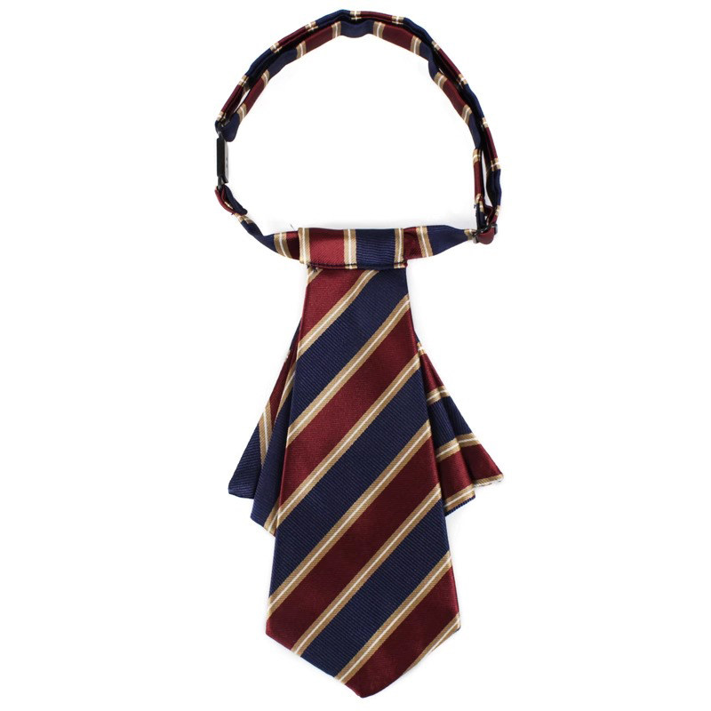 领结女酒红色领花 女时尚职业配饰 jk制服学院风蝴蝶结红色领带