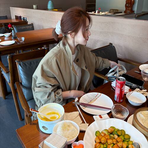 【BORAKOO】经典气质·立领排扣中长款风衣