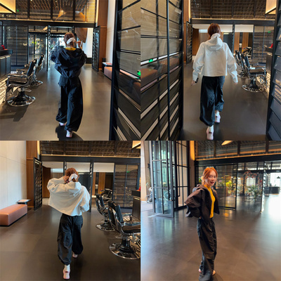 【BORAKOO】私服·黑 白两色连帽冲锋衣外套