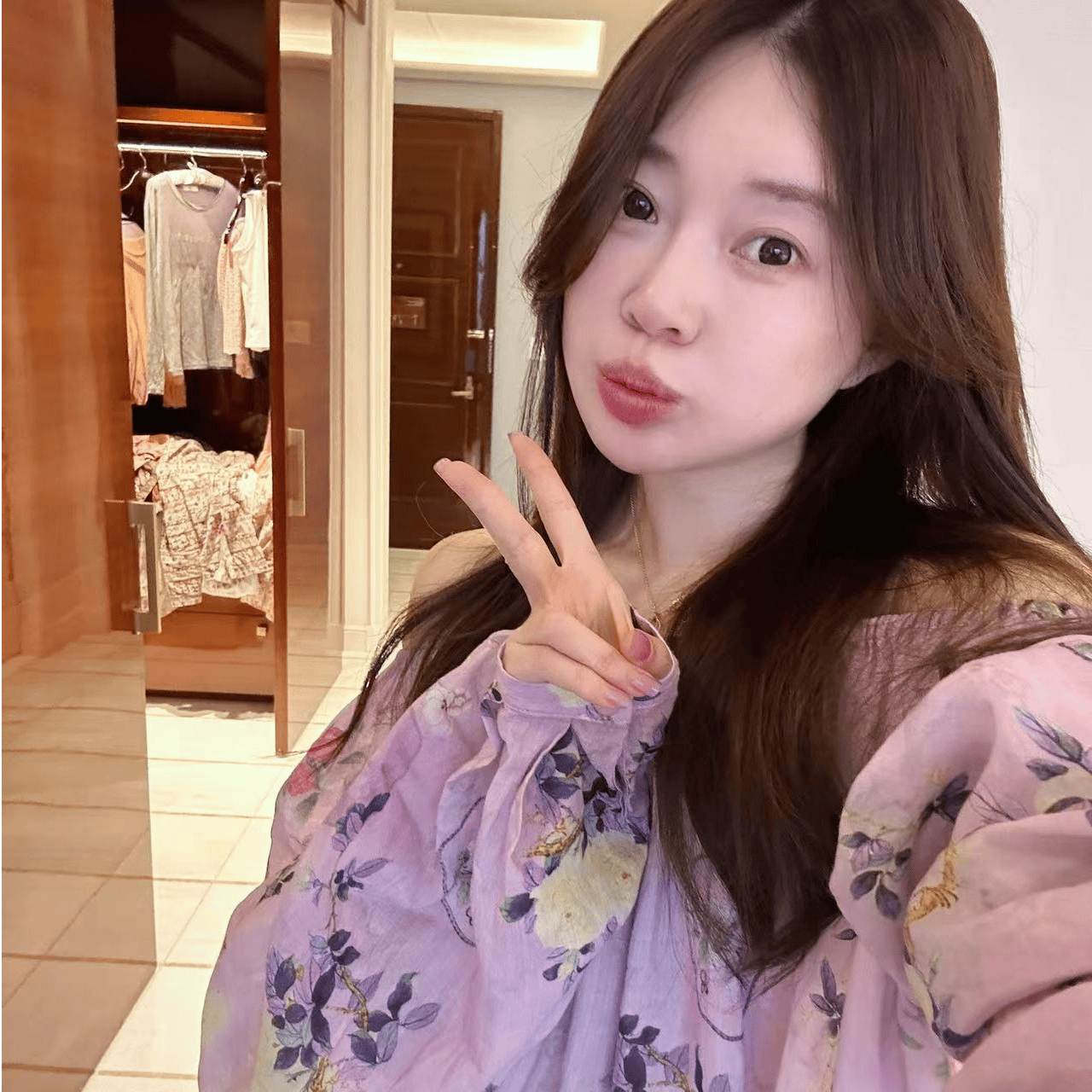 【BORAKOO】紫色花朵苎麻一字肩中式上衣/裤子分开拍,女装/女士精品,汉服套装,淘宝优惠券,粉丝福利购,淘宝优惠卷