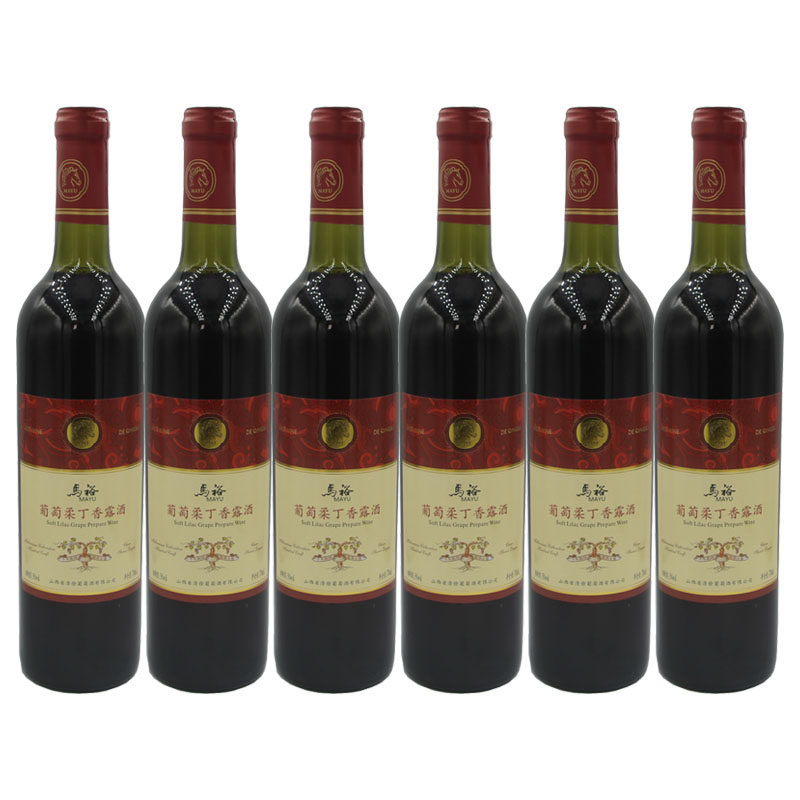 清徐葡萄露酒 清徐柔丁香葡萄露酒 马裕柔丁香葡萄露酒730mlX6瓶