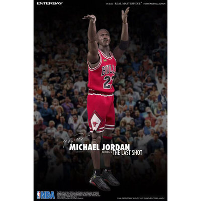 【定金】ENTERBAY EB Real Masterpiece NBA 迈克尔 乔丹 人偶