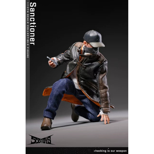 定金包邮 555toys 1/12 私法制裁者 狗哥 可动人偶