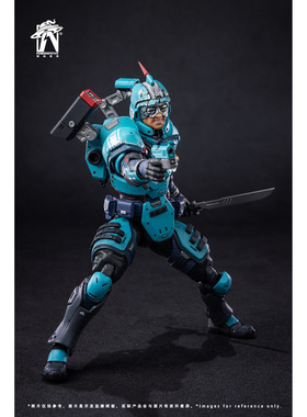 定金 Powerspotoy 模玩秘境 银色闪电特战部队 战术兵 可动人偶