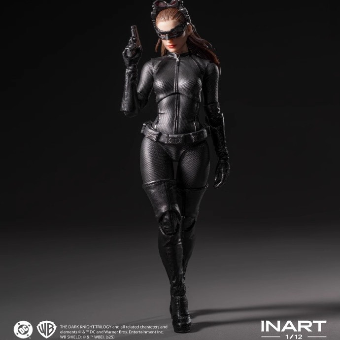 【定金包邮】 INART 蝙蝠侠 黑暗骑士崛起 猫女 1/12 可动手办