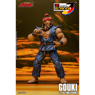 【定金包邮】 Storm Toys ST 街头霸王3 豪鬼 1/12 可动手办