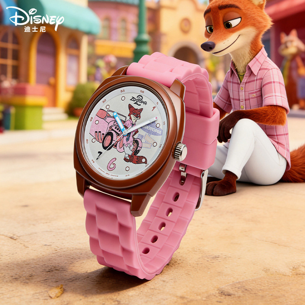 迪士尼疯狂动物城手表尼克儿童表