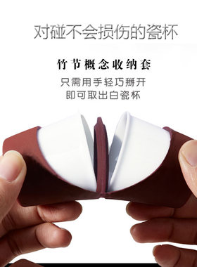 光威家居品茗主人白釉骨瓷茶杯
