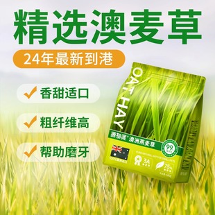 源物派手工挑拣燕麦草兔子豚鼠主草500g手挑澳麦一荷兰猪干草兔草