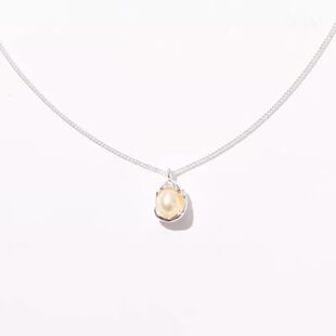 时尚珍珠项链爆款高级感锁骨链女2023新款轻奢小众百搭年气质花生