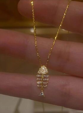 小红书链送锁骨同款饰品批发简约