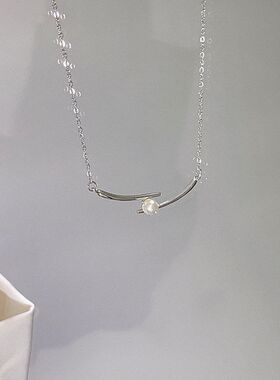 风小众不锈钢简约冷淡轻奢交叉