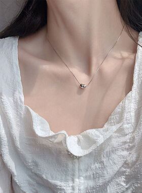 项链幸运小豌豆简约锁骨港风项链