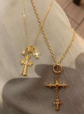 轻奢小众小红书高级感锁骨链一件