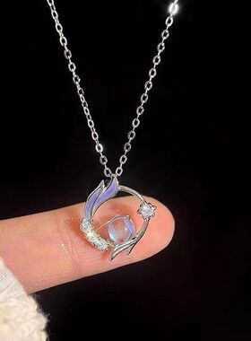 女送生日礼物项链小众链轻奢高级