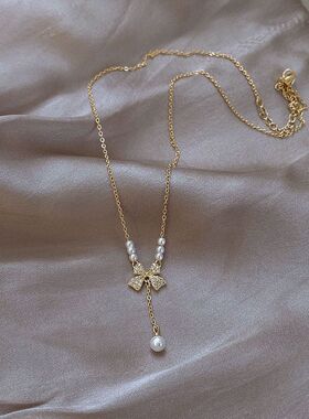 项链女感款锁骨镀女友轻奢礼物