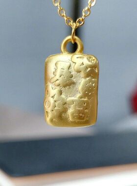 设计感项链女轻奢祈愿高级暴富