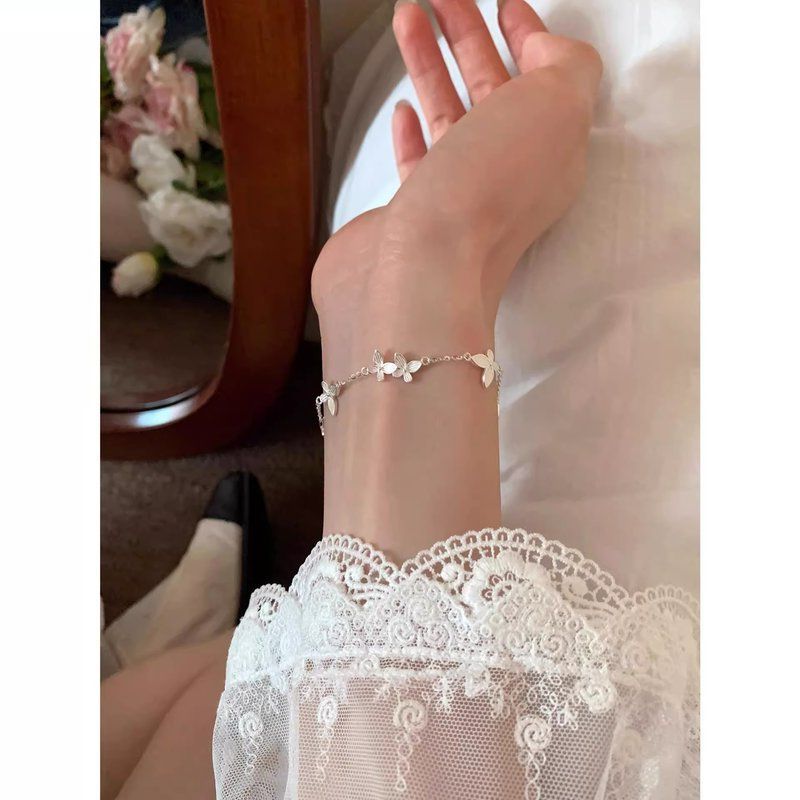 众项链女纯银999配饰锁骨链首饰珍珠高级感轻奢小众项坠装饰毛衣