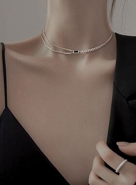 设计女小众高级感s925夏颈链链