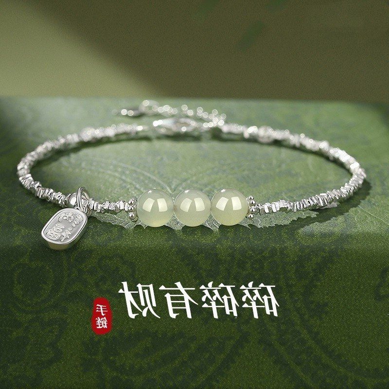 女项链女纯银999配饰锁骨链首饰珍珠高级感轻奢小众项坠装饰毛衣