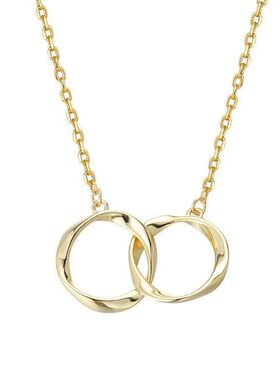 乌斯链颈链项链环环相扣莫比设计