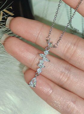 时尚项链锁骨女巴洛克小众年链