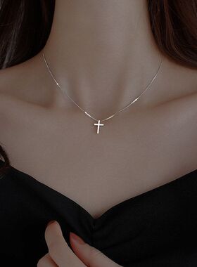 2024百搭气质女超仙风红项链冷淡