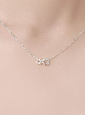 锆石环链小众乌斯颈链莫比锁骨