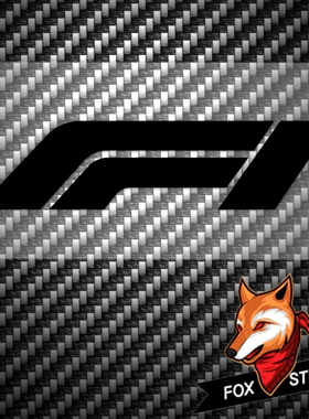 FOX F1方程式锦标赛车贴运动赛事贴纸 赛道改装个性反光车贴花