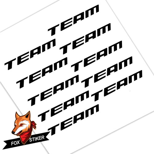 适用于SUPERTEAM CX22碳纤维轮组标防水改色美化贴纸