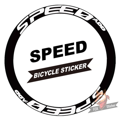 适用2025款SPEEDADD速途公路车轮组贴纸轮圈原标改色贴纸定制