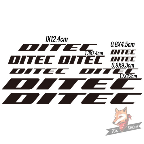 自行车架改装 DITEC 轻量化装饰多种尺寸防水防晒多色可选