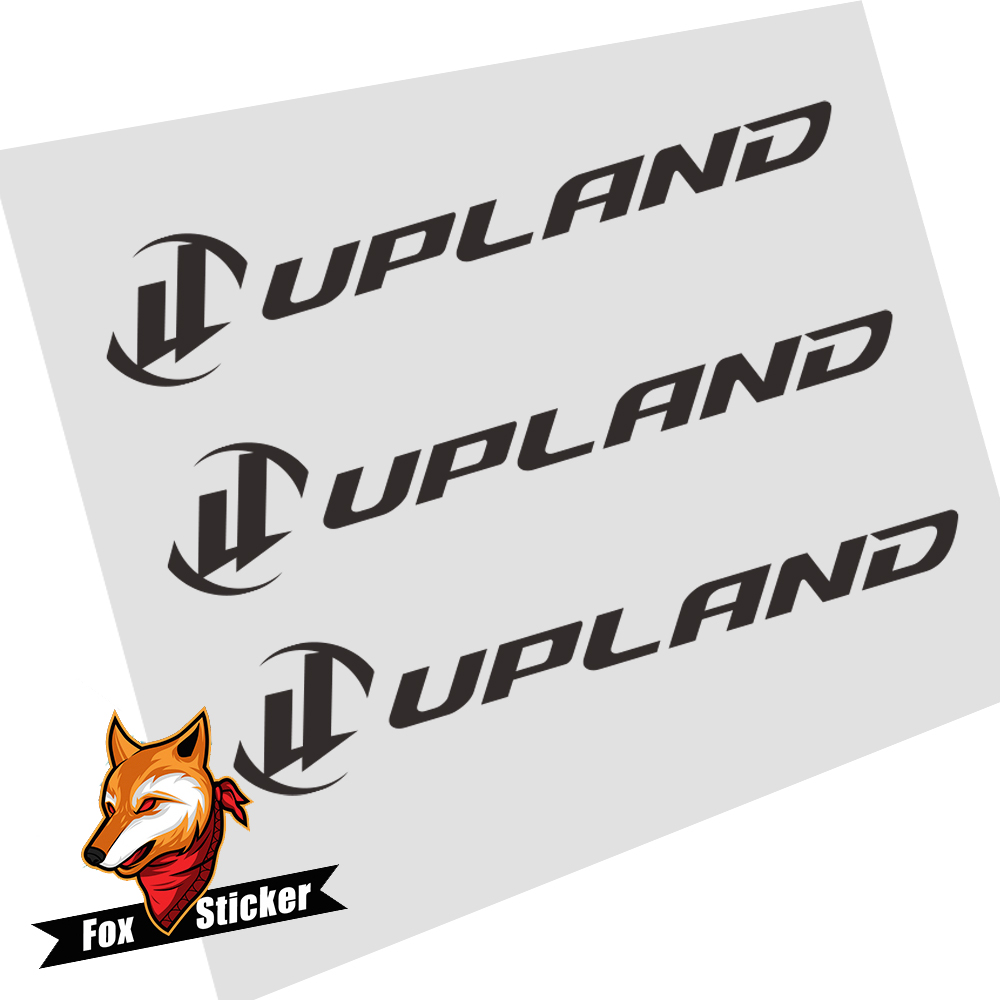 适用于阿普兰UPLAND公路车贴纸自行车下管车架Logo改色