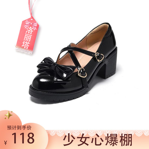 其他浅口洛丽塔LO鞋显瘦女鞋百搭