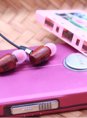 次鼎级MJ-坤耳机手机 发烧级入耳式耳塞 女声 红檀木2020年新品