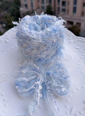 珍珠款手混线钩织包包粉色紫色毛线材料手工编织卡套娃衣窝窝百搭