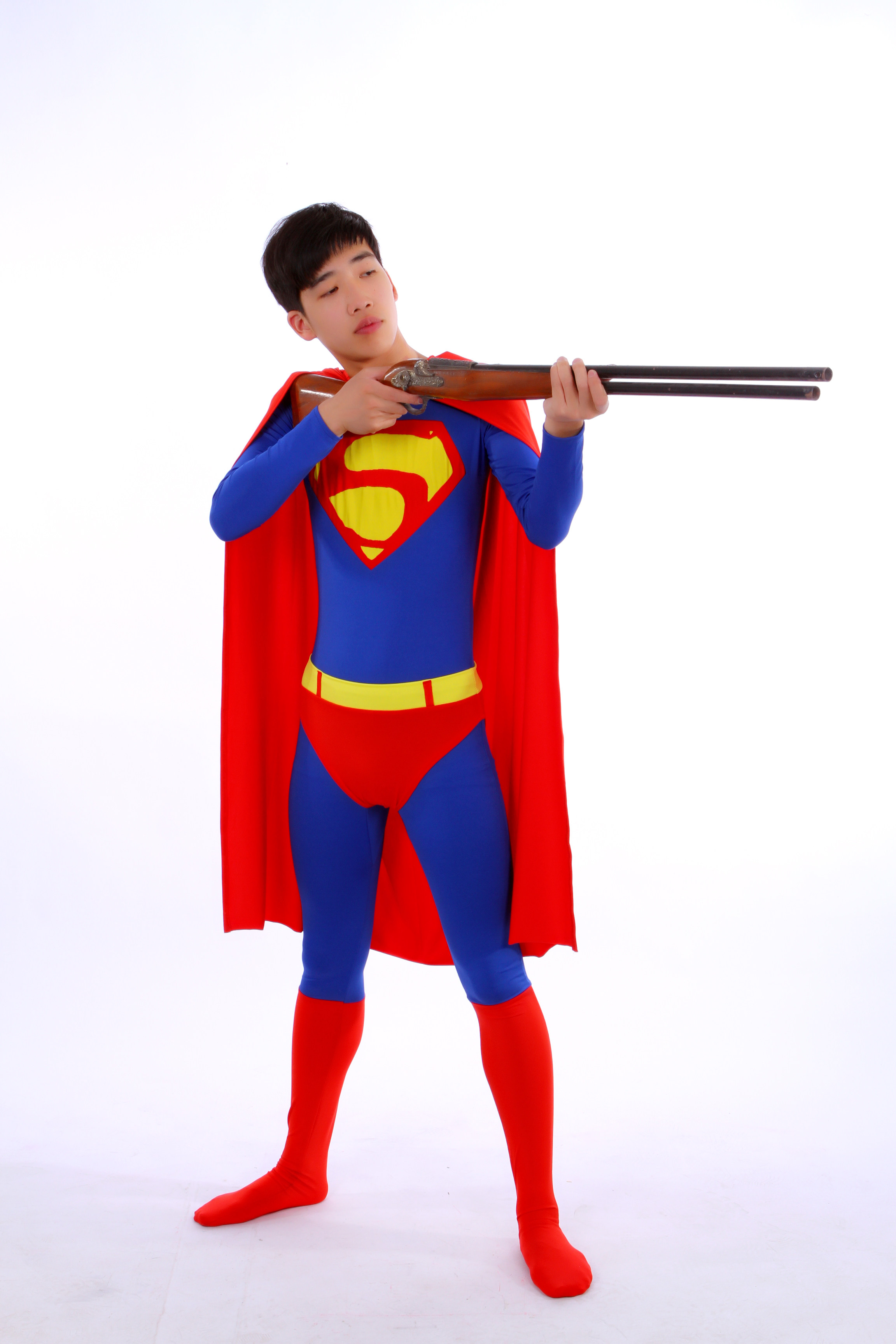 订做万圣节道具服/超人紧身衣/舞台服装/COS动漫/影视演出服/包邮