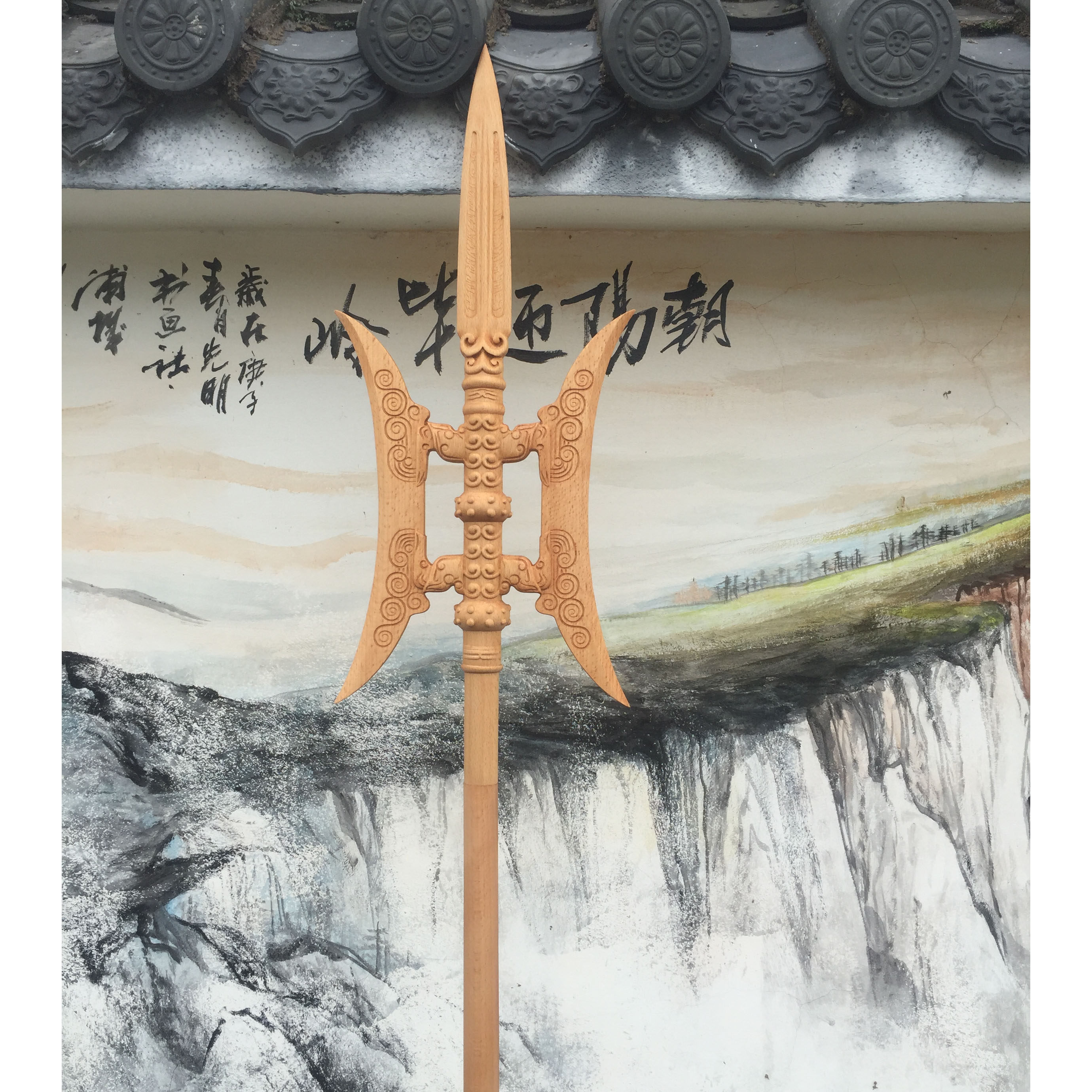 福建玩具青城木艺榉木动漫木剑