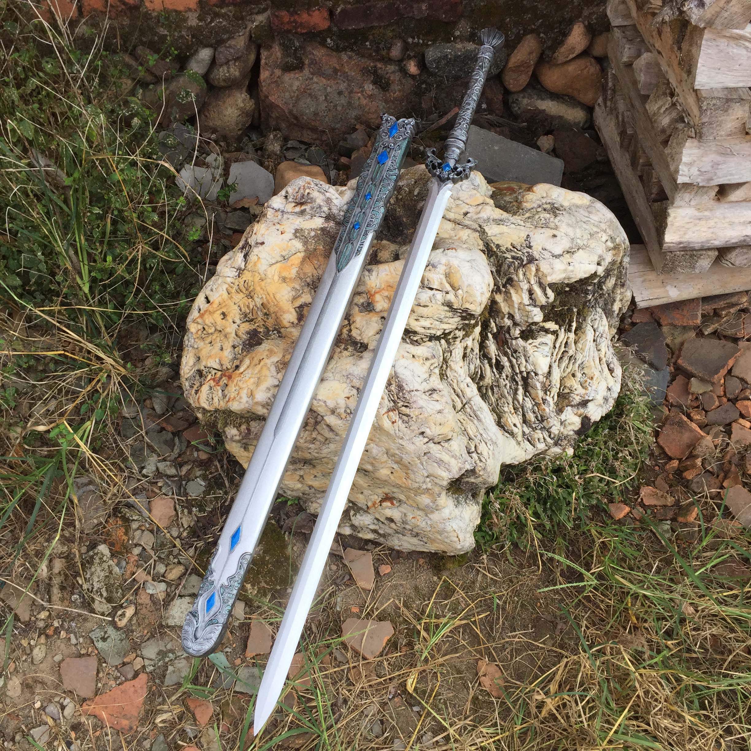 初雪剑木剑成毅1比1武器道具一体狐妖影视周边王权富贵兵器摆件