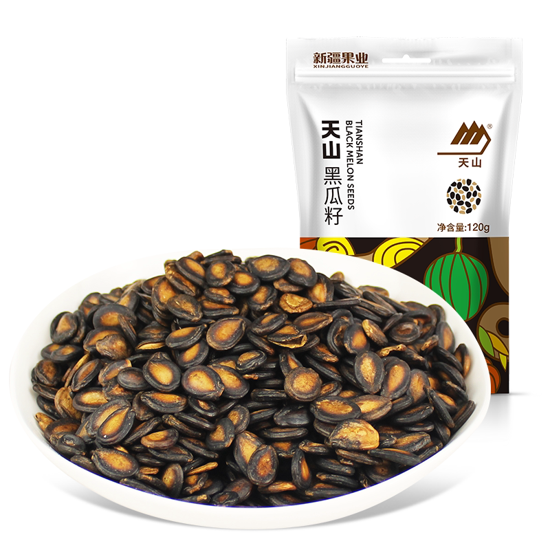 天山&middot;黑瓜子120g*2袋