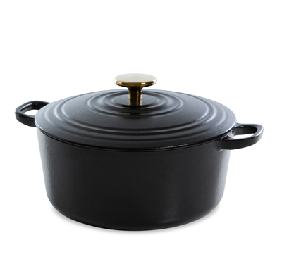 DERARTU赤铁珐琅炖锅