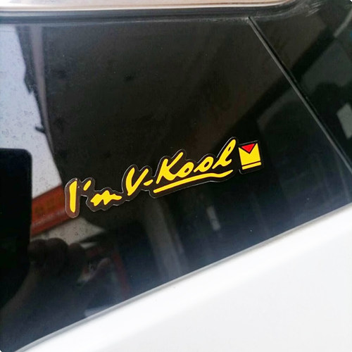 威固车贴纸三角侧窗贴I'mv-kool