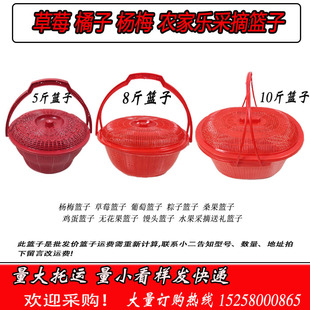 3斤5斤杨梅篮草莓篮桑果篮8斤鸡蛋篮水果篮子无花果篮10斤葡萄篮